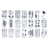 herbal tattoo stikcers zxlm 0001-0036