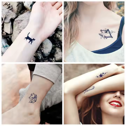 Herbal Tattoo Stickers | Faith & Love Inspirational Series ZXLM-0011