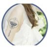 Herbal Tattoo Stickers | Mystic Moon Blossom - WM-G35