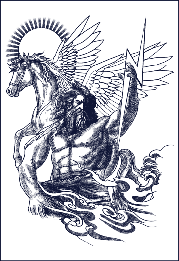 Herbal Tattoo Stickers | Celestial Guardian- GZ-049 Herbal Tattoo Stickers | Celestial Guardian- GZ-049