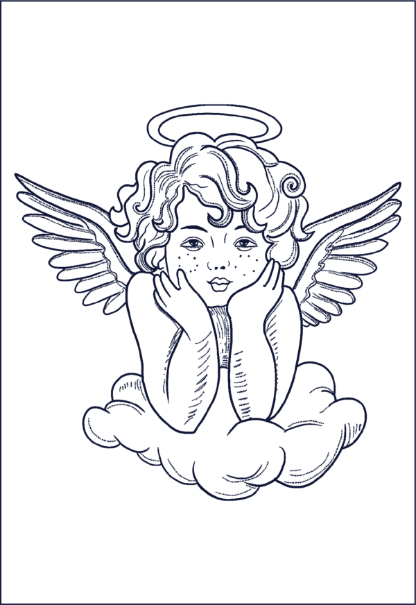 Herbal Tattoo Stickers | Angelic Dreamer- GZ-122