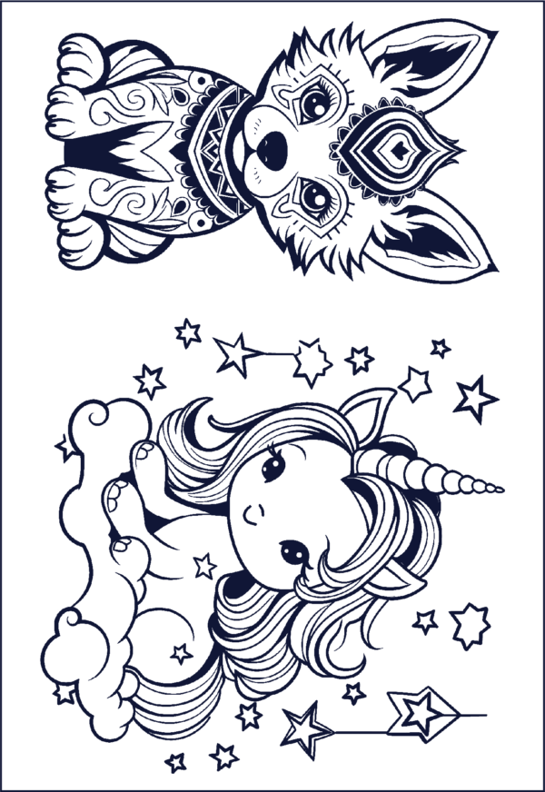 Herbal Tattoo Stickers | Fantasy Friends Tattoo - GZ-207