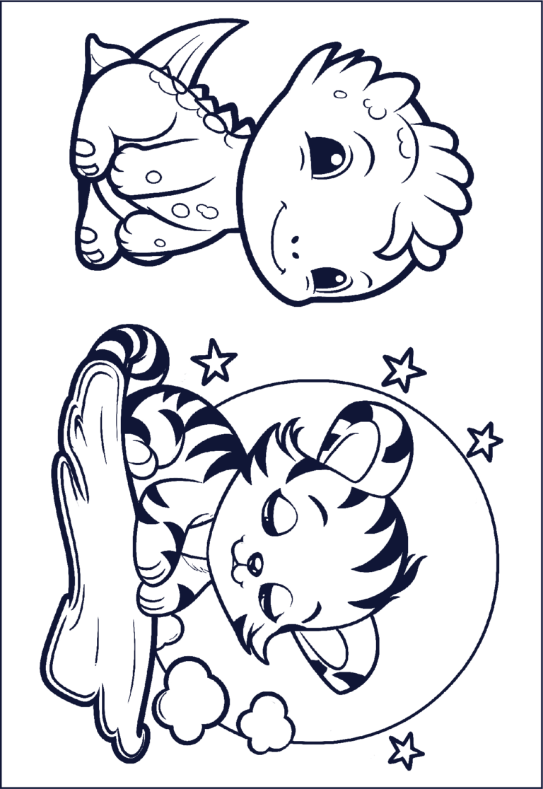 Herbal Tattoo Stickers | Dreamy Baby Creatures Tattoo - GZ-212
