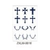 Herbal Tattoo Stickers | Cross & Antlers Symbolic Series ZXLM-0016
