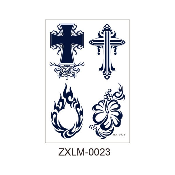 Herbal Tattoo Stickers | Eternal Fusion Tattoo Series ZXLM-0023