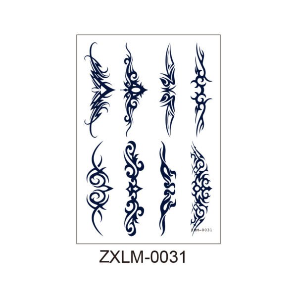 Herbal Tattoo Stickers | Elegant Tribal Armband Series ZXLM-0031