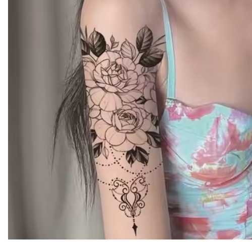 Floral Arm - Floral Flight Elegance - T-006