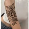Floral Arm - Enchanted Fox & Floral Elegance - T-062