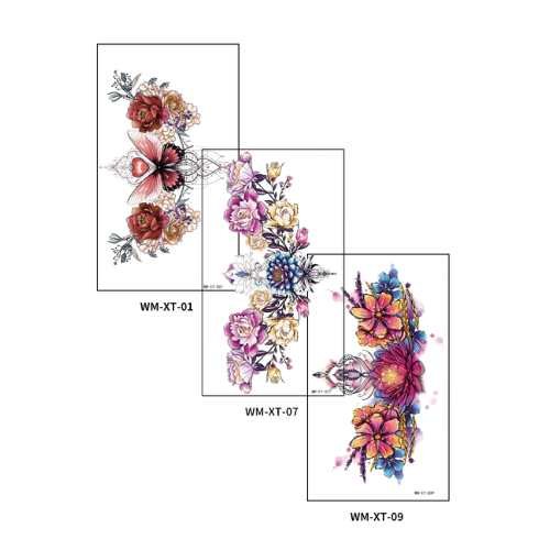 Celestial Wings Breast Tattoo Sticker – WM-XT-05