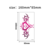 Ethereal Blossom Waist Tattoo Sticker– WM-CR056