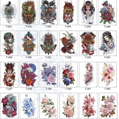 FemmeGlo Arm - Duality of Fate Hannya & Skull - T-252