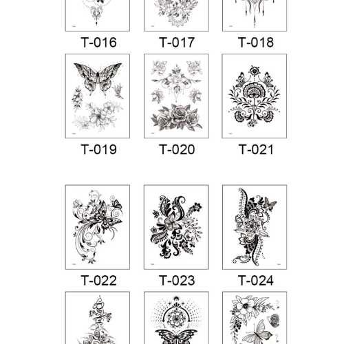 Floral Arm - Floral Flight Elegance - T-006