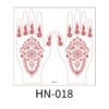 Majestic Mandala Henna Tattoo Stickers - HN-018