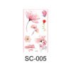 Blushing Blooms – Watercolor Floral Tattoo Sticker Set - SC-005 Blushing Blooms – Watercolor Floral Tattoo Sticker Set - SC-005