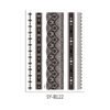 Chic Lace Border Henna Tattoo Stickers - SY-B122 Chic Lace Border Henna Tattoo Stickers - SY-B122