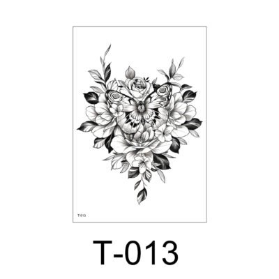 Floral Arm - Butterfly in Bloom - T-013