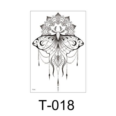 Floral Arm - Mystic Moth & Lotus - T-018