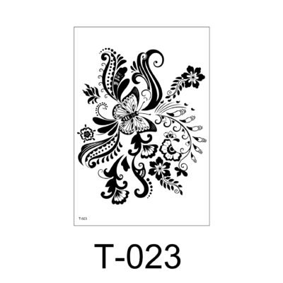 Floral Arm - Floral Harmony Butterfly - T-023