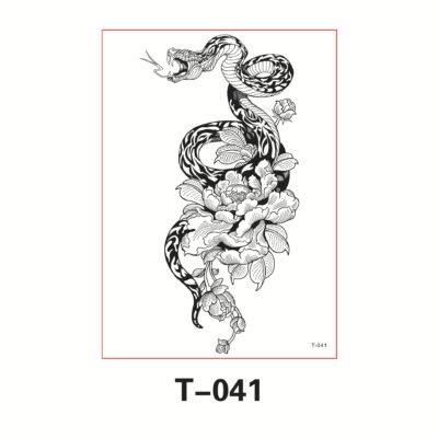 Floral Arm - Serpent & Bloom - T-041
