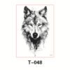 Floral Arm - Geometric Lone Wolfl - T-048
