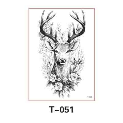 Floral Arm - Majestic Floral Stag - T-051
