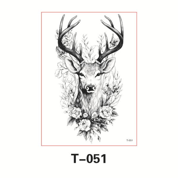 Floral Arm - Majestic Floral Stag - T-051