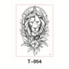Floral Arm - Majestic Lion & Floral Crown - T-054