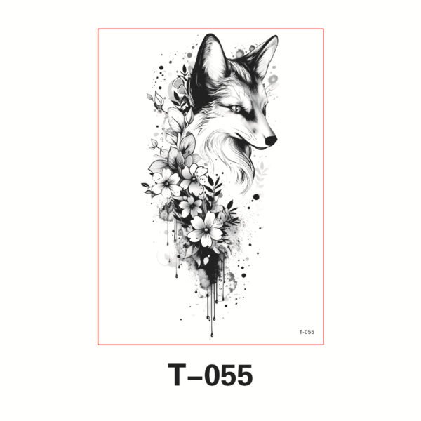 Floral Arm - Mystic Fox & Floral Elegance - T-055