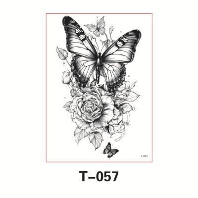 Floral Arm - Butterfly & Bloom Harmony - T-057