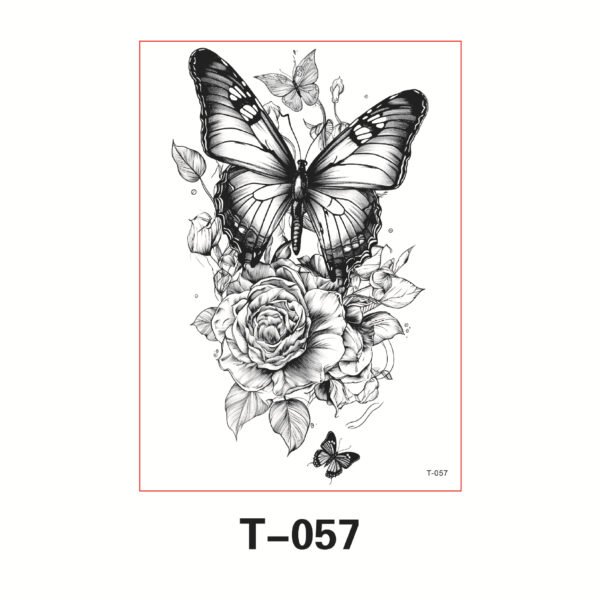 Floral Arm - Butterfly & Bloom Harmony - T-057
