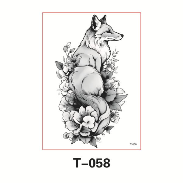 Floral Arm - Floral Fox Serenity - T-058