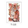 Arted Arm - Floral Tiger Majesty - T-110