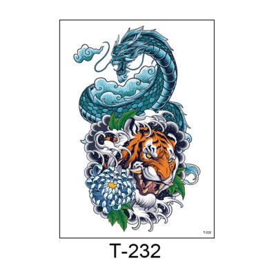 FemmeGlo Arm - Dragon vs. Tiger - T-232