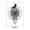 FemmeGlo Arm - Wild Spirit Roaring Bear & Raven - T-241