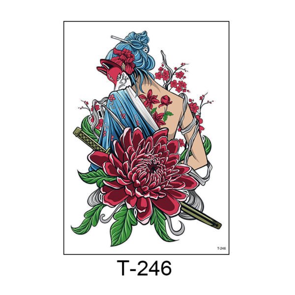 FemmeGlo Arm - Mysterious Geisha Samurai Spirit - T-246