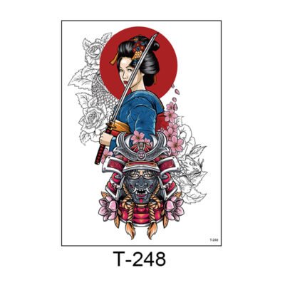 FemmeGlo Arm - Samurai Geisha Warrior’s Honor - T-248