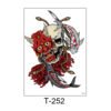 FemmeGlo Arm - Duality of Fate Hannya & Skull - T-252
