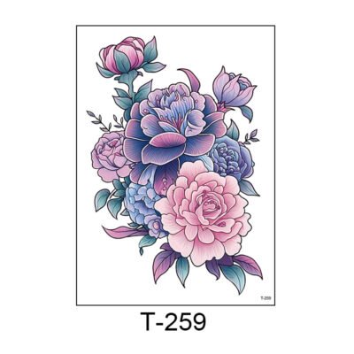 FemmeGlo Arm - Blooming Elegance Peony Floral - T-259