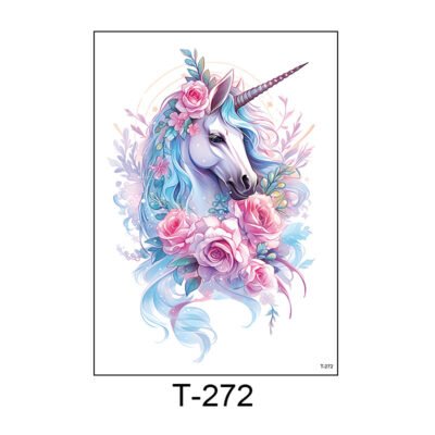 FemmeGlo Arm - Enchanted Unicorn Fantasy Floral - T-272