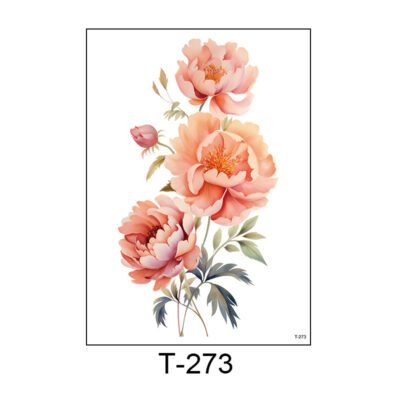 FemmeGlo Arm - Golden Peony Elegant Floral - T-273