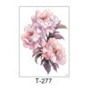 Blush Peonies – Soft Elegance Floral Tattoo Sticker - T-277 Blush Peonies – Soft Elegance Floral Tattoo Sticker - T-277