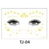 Golden Glow Eye Tattoo - TJ-04