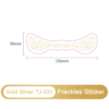 Gold & Silver Starlit Freckles Sticker – Radiant & Glamorous - TJ-031