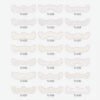 Silver Glow Freckles Sticker – Shimmering Temporary Face Tattoo  - TJ-020