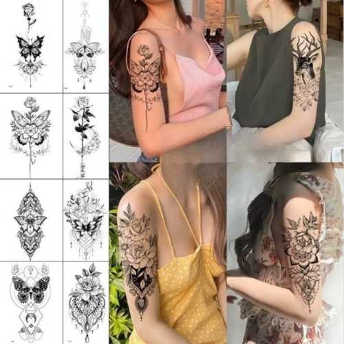 Floral Arm - Floral Flight Elegance - T-006