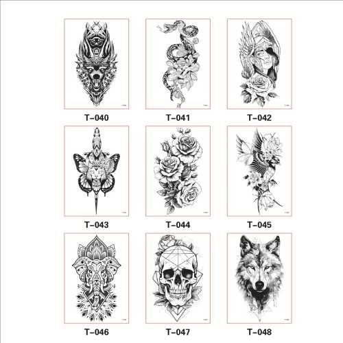 Floral Arm - Enchanted Fox & Floral Elegance - T-062