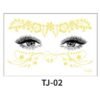 Golden Blossom Eye Tattoo - TJ-02