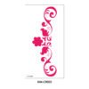Floral Elegance Waist Tattoo Sticker – WM-CR009