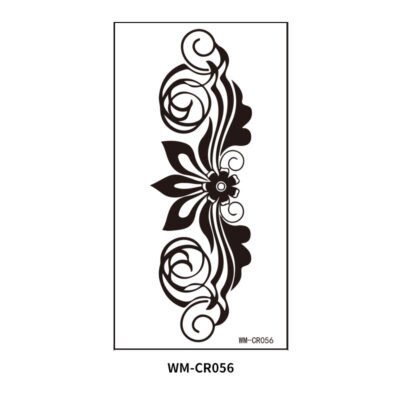 Ethereal Blossom Waist Tattoo Sticker– WM-CR056