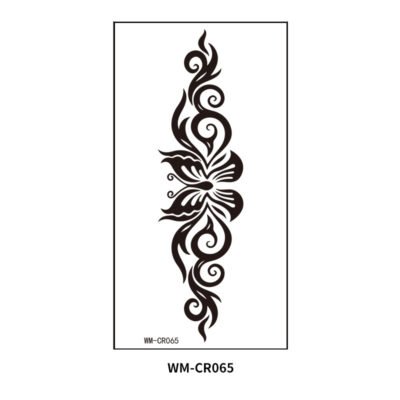 Ethereal Butterfly Waist Tattoo Sticker– WM-CR065